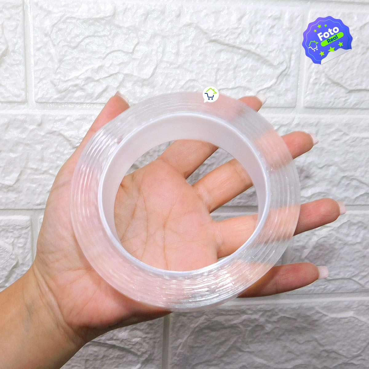 Miniatura 2 de Cinta Reutilizable Doble Cara 2m 2MTX3CM